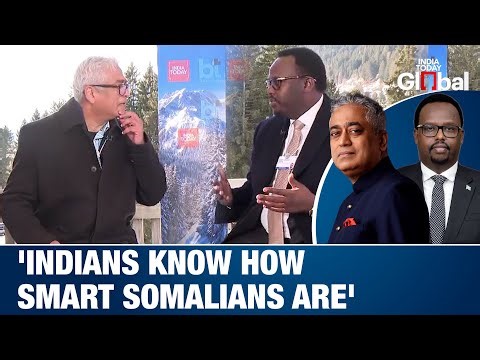 Somalia’s Deputy PM STUNS Rajdeep Sardesai With Fluent Hindi | Exclusive from Davos 2026