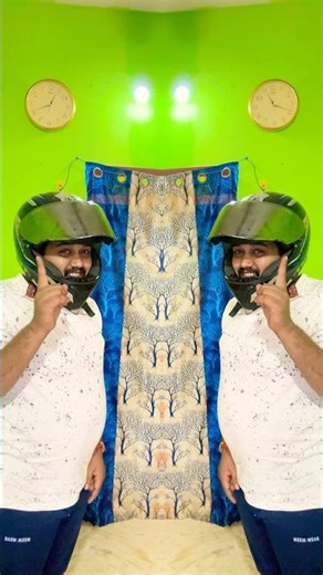 Mirror Effect Challenge🤯 | Crazy Visual Trick🪞 #funny #mirror #asmr #tiktok #challenge #game