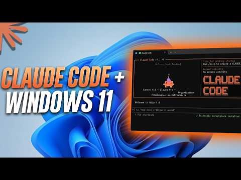 How to Install Claude Code on Windows 11 | Full Setup Guide (2026)