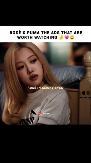 Rosè the aesthetic queen 💗😩#rose# #blackpink#trending#subscribe#kpop‪@YouTube‬#viralvideo#puma