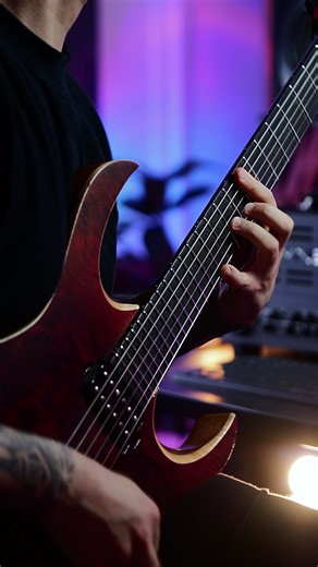 Ville Tikkanen | Guitarist & Creator on Instagram: "Unravel (Free tabs & WAV) 🎸 Crazy that this @synergyamps Bogner Uberschall module doesn't even need an overdrive to sound this good! Just a noise gate, this amp, an IR and some EQ. For some reason, Bogner has flown under my radar for modern metal tones, but I absolutely love how this module sounds. Somehow you can get these tight, rich and almost liquidy tones that have just the right amount of sauce. The free tabs for this riff are available