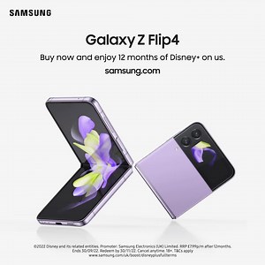 Now available to buy – the all-new Galaxy Z Flip4 – our most versatile camera phone ever. #GalaxyZFlip4 #Samsung | Samsung