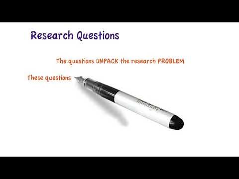 Conceptualizing research: The ProblemPurpose Statement and Questions PPS&Q