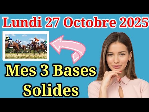 Monday 27/10 Quinté + PMU Predictions: Discover my Essential Bases + Complementary Horses