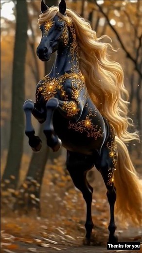 🐎🌳 Wild Horse Running & Jumping in the Jungle! | Epic Nature Moment #shorts