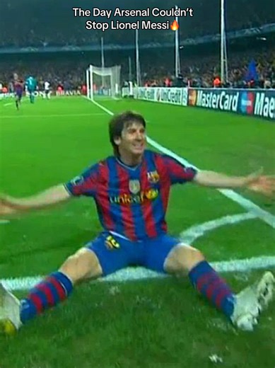 Messi vs Arsenal 2009/10 UCL #lionelmessi #messi #fyp #viral #football