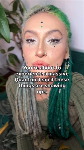 ✨ Right before a quantum leap, life rarely feels expansive. It often feels like an ending. Like something inside you is unraveling. Here are some signs you may be standing at the edge of a powerful breakthrough: 1. Your energy feels inconsistent. You’re exhausted even when you haven’t “done” much, or your sleep feels restless. Your nervous system is recalibrating to a new frequency. 2. Time feels strange. Days blur together. You forget the date. Past and future feel closer than the present momen