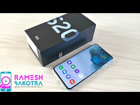 Samsung Galaxy S20 Unboxing and Full Review