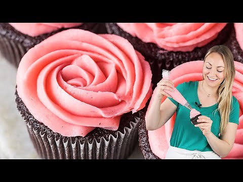 Raspberry Frosting WITHOUT Food Coloring or Artificial Flavoring