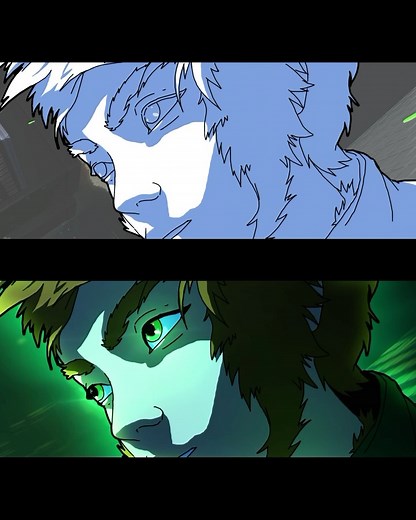 Giova on Instagram: "Break down of my Ben10 transformation Flat+FX pass Software : Blender (3D+Grease Pencil Tool) #animation #2danimation #framebyframe #breakdown #process #blender3d #ben10"