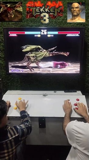 Tekken 3 Final Boss 🔥 Ogre vs Heihachi #shorts