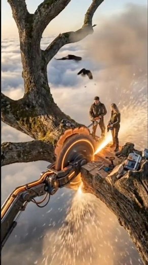 Building a Home Above the Clouds #wood #bushcraftcamping #survivalskills #build #forest #primitives