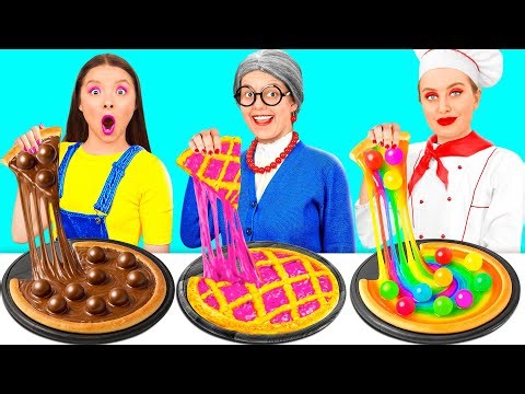 Me vs Grandma Cooking Challenge | Smart Gadgets vs Hacks by GoFun Challenge