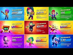 UNLOCKING ALL 66 BRAWLERS IN BRAWL STARS