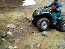 2007 Yamaha Grizzly 450 4x4 ATV Showing Off Diff-Lock