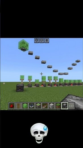 "Minecraft piston wave satisfying to watchminecraft#minecraftshorts#minecraftredstone#redstonebuild