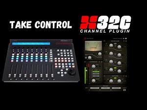 Control the 32c Channel Plugin with your DAW Controller