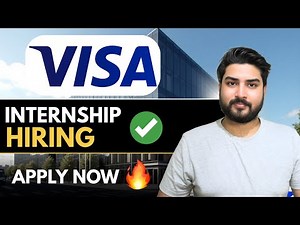 Visa Hiring Interns🔥Apply Now | 2027