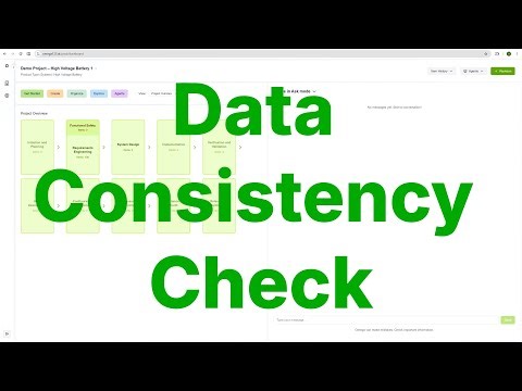 OSOS / Omega: AI-Powered Data Consistency Checks for Engineering Requirements
