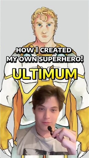 Meet Ultimum, the hero supreme! #comics #superhero #originalcharacter #marvel #dc