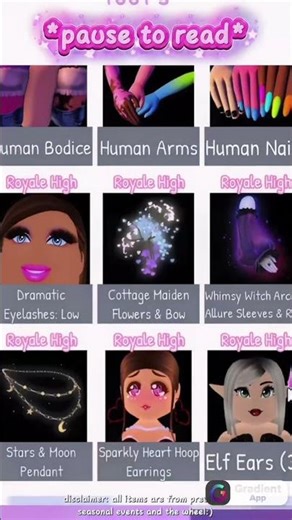 0 DIAMONDS + 0 GAMEPASSES Royale High Outfits 4 U💖 #roblox #royalehigh #robloxdressup #outfitideas