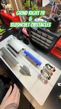 Had a blast skating these new Grind Right Fingerboard Obstacles! #fingerboard