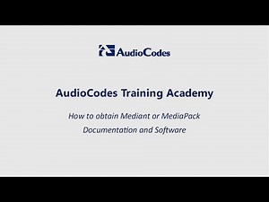Retrieving documentation from the AudioCodes website