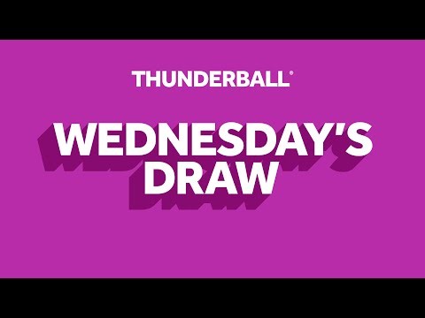 The National Lottery Thunderball draw results from Wednesday 10 December 2025
