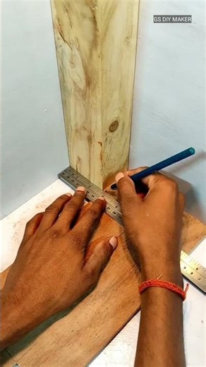 Woodworking Project 🔨 | Easy DIY Wood Craft #DIYMaalco #Shorts