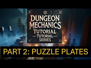 Part 2: Puzzle Plates |Dungeon Mechanics Tutorial Series | Unreal Engine 5 How-To Game Development
