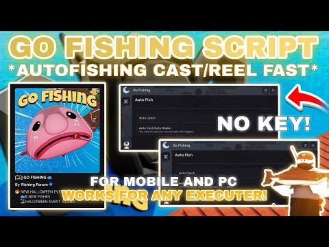 [🏝️] GO FISHING Script Pastebin **NO KEY** AutoFishing | AutoReel Fast | AutoCast/Shake Latest🐟