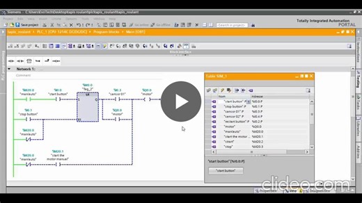 PLC HMI Control of Conveyor System | Siemens S7-1200 Automation Project After sharing the electrical schematics, here is the practical side of the project ⚙️ In this video, I present the… | Youssouf Bouzidi