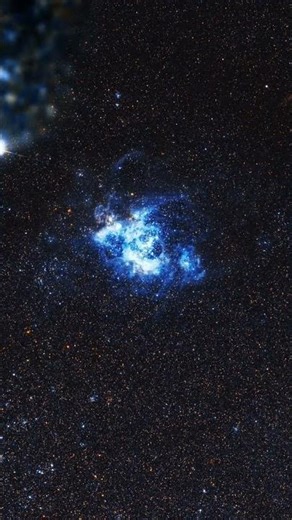 Zoom into the galaxy also known as The Triangulum galaxy