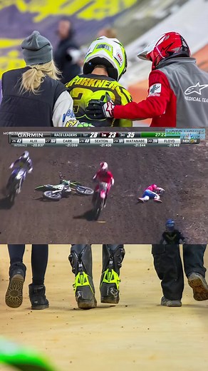 Crash after crash… the outdoor season was taking its toll. Then Washougal happened. Another heavy fall. Another brutal impact. This time it was different. The concussion revealed something nobody expected.. a small bleed in Austin Forkner’s brain. At the time it seemed like just another setback in a brutal sport. But years later… that moment would mean far more than anyone realized. 🎬 Full documentary on the channel. #supercross #motocross #motocrosslife #actionsports #documentary