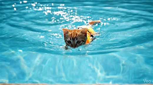 #swimmingcat #watercat #cat