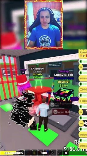 Abri mi Lucky Block God Galaxy y me TOCO esto... 🦹 #shorts #robaunbrainrot #stealabrainrot