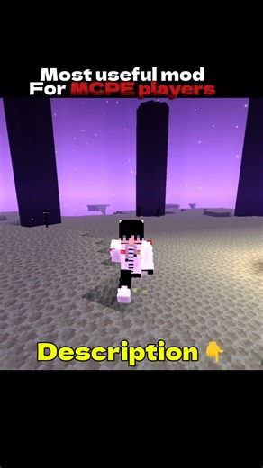 Most useful mod for MCPE players 😱 #minecraft #minecraftmods