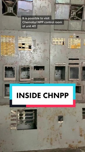 Exploring Chernobyl: Inside the Reactor 4 Control Room