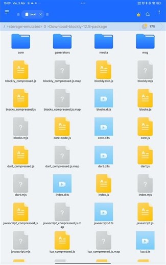 the file explorer detected that typescript is a video file