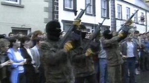 IRA Funeral Shots Fired