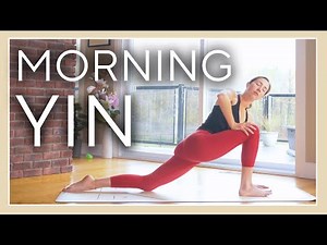 20 min Relaxing Morning Stretch - YIN YOGA NO PROPS
