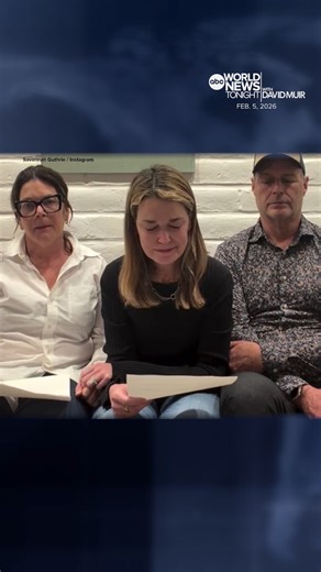 With the search for Nancy Guthrie now in its fifth day, David Muir reports on the new details officials have revealed about her disappearance – and shares the emotional plea from Savannah Guthrie and her siblings for their mother's safe return. https://abcnews.link/WE3Vkq4 | ABC World News Tonight with David Muir