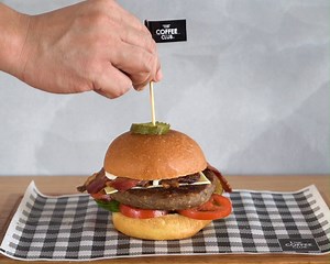 34K views · 56 reactions | When we say burger we mean Strong Arm Angus Burger!!  | The Coffee Club Middle East | Facebook