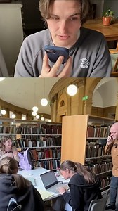 Embarrassing Call in the Library