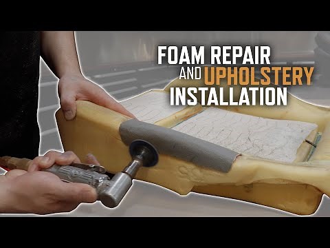 How To Repair Seat Foam and Install Leather Upholstery Into Pontiac G8 - LeatherSeats.com