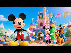 Mickey Mouse and His Friends – A Magical Kids Poem | Fun 3D Cartoon Adventure