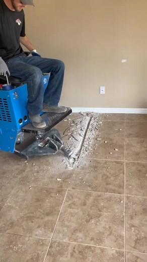1.6M views · 2.8K reactions | Terminator powering through ceramic tile! #video #explore #viralpost #asmr #explorepage #fun #follow #viral #fyp #asmrsounds #viralvideos #instagram #reels #like #foryou #diy #machine #love #home #instagood #trending #shorts | Molanco | Facebook