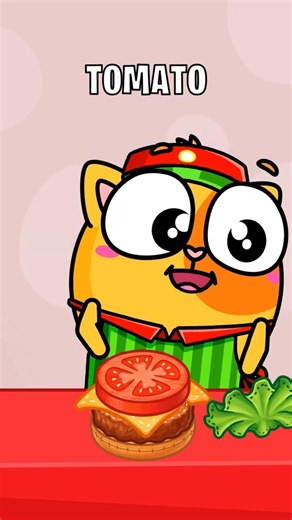 Kitty and Koala's play cafe! 🍔 Preparing a toy burger with Kitty #forkids