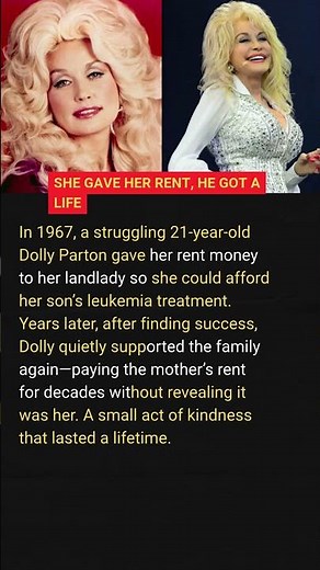 SHE GAVE HER RENT… HE GOT A LIFE