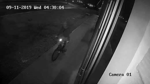 Police release video of suspect in Kitchener break-ins